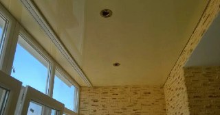 Натяжной потолок на балкон Кропоткин, цена 6316 руб.