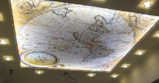 Натяжной потолок с фотопечатью Кропоткин, цена от 6348 руб.