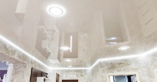 Натяжной ПВХ потолок Кропоткин, цена от 2148 руб.